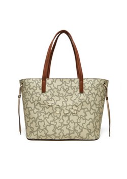 TOUS Torebka Kaos Icon 2002022001 Beżowy ze sklepu MODIVO w kategorii Torby Shopper bag - zdjęcie 177487514