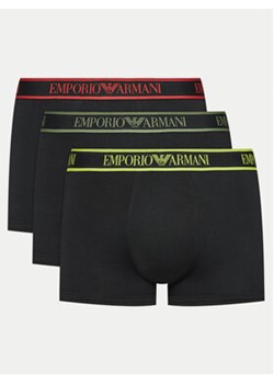 Emporio Armani Underwear Komplet 3 par bokserek 111357 4F717 21320 Czarny ze sklepu MODIVO w kategorii Majtki męskie - zdjęcie 177488890