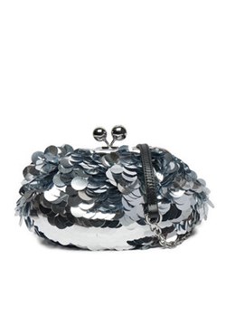 Weekend Max Mara Torebka Recital 2425516105600 Srebrny ze sklepu MODIVO w kategorii Kopertówki - zdjęcie 177491473