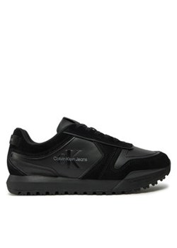 Calvin Klein Jeans Sneakersy Toothy Runner Irregular Lines YM0YM00624 Czarny ze sklepu MODIVO w kategorii Buty sportowe męskie - zdjęcie 177492801