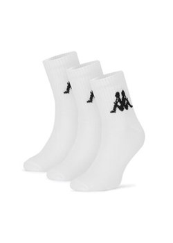 Kappa Skarpety Z4444_AW24 (3-PACK) Biały ze sklepu MODIVO w kategorii Skarpetki damskie - zdjęcie 177494894