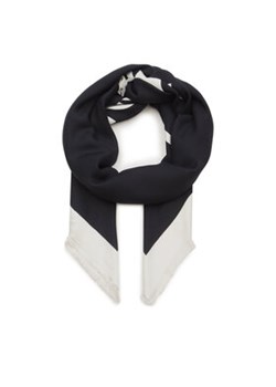 Calvin Klein Chusta Contrast Logo Jacquard Scarf K60K611739 Czarny ze sklepu MODIVO w kategorii Szaliki i chusty damskie - zdjęcie 177495183