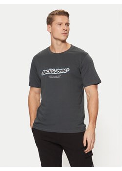 Jack&Jones T-Shirt Vesterbro 12265740 Szary Relaxed Fit ze sklepu MODIVO w kategorii T-shirty męskie - zdjęcie 177495952