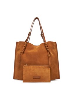 Gianni Chiarini Torebka Dory BS 11307 CM-PL Brązowy ze sklepu MODIVO w kategorii Torby Shopper bag - zdjęcie 177502254