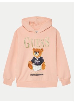 Guess Bluza J5RQ04 KAD74 Pomarańczowy Regular Fit ze sklepu MODIVO w kategorii Bluzy dziewczęce - zdjęcie 177502820