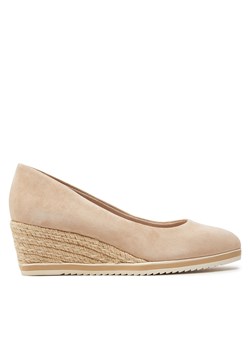 Espadryle Tamaris 1-22303-42 Beżowy ze sklepu eobuwie.pl w kategorii Czółenka - zdjęcie 177505580