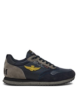 Sneakersy Aeronautica Militare 242SC288CT3379 Granatowy ze sklepu eobuwie.pl w kategorii Buty sportowe męskie - zdjęcie 177505590