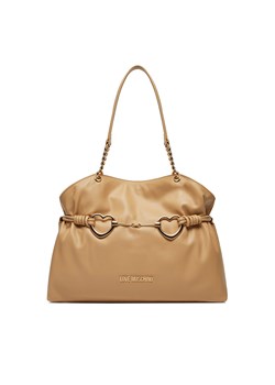 Torebka LOVE MOSCHINO JC4033PP1MLB0105 Beżowy ze sklepu eobuwie.pl w kategorii Torebki damskie - zdjęcie 177505712