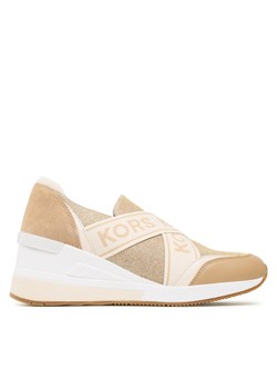 Sneakersy MICHAEL Michael Kors Geena Slip On Trainer 43F3GNFP2D Złoty ze sklepu eobuwie.pl w kategorii Buty sportowe damskie - zdjęcie 177505820