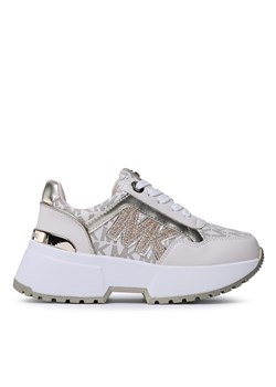 Sneakersy MICHAEL KORS KIDS Cosmo Maddy MK100678C Écru ze sklepu eobuwie.pl w kategorii Buty sportowe dziecięce - zdjęcie 177505860