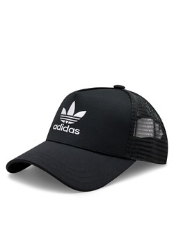 Czapka z daszkiem adidas Curved Trucker IC0023 Czarny ze sklepu eobuwie.pl w kategorii Czapki z daszkiem damskie - zdjęcie 177506221