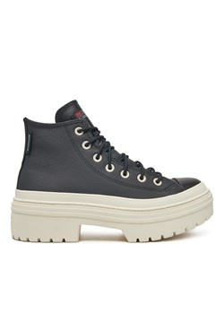 Trampki Converse Chuck Taylor All Star Lugged Heel Platform Waterproof A12328C 001 Czarny ze sklepu eobuwie.pl w kategorii Trampki damskie - zdjęcie 177506711