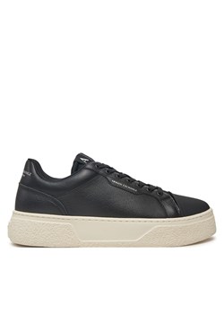 Sneakersy Armani Exchange XUX236 XV906 K00 Czarny ze sklepu eobuwie.pl w kategorii Buty sportowe męskie - zdjęcie 177506740