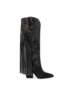 Kowbojki Steve Madden Bravados Boot SM11002945-04004-024 Czarny ze sklepu eobuwie.pl w kategorii Kozaki damskie - zdjęcie 177506771