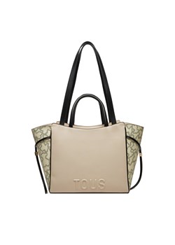 Torebka TOUS City Kaos Icon 2002186651 Beżowy ze sklepu eobuwie.pl w kategorii Torby Shopper bag - zdjęcie 177506943