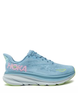 Buty do biegania Hoka Clifton 9 Wide 1132211 Niebieski ze sklepu eobuwie.pl w kategorii Buty sportowe damskie - zdjęcie 177507012