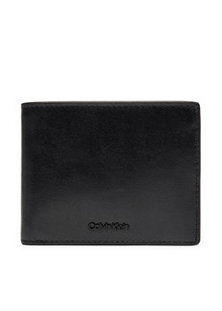 Duży Portfel Męski Calvin Klein Ck Refined Bifold 5cc W/Coin K50K512700 Czarny ze sklepu eobuwie.pl w kategorii Portfele męskie - zdjęcie 177507061