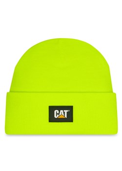 Czapka CATerpillar Cat Label Cuff 1090026-12130 Żółty ze sklepu eobuwie.pl w kategorii Czapki zimowe męskie - zdjęcie 177507303