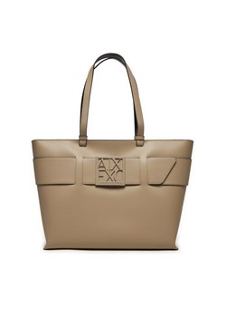 Torebka Armani Exchange 949127 0A874 14349 Beżowy ze sklepu eobuwie.pl w kategorii Torby Shopper bag - zdjęcie 177507670