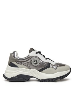 Sneakersy TWINSET 242TGT18C Srebrny ze sklepu eobuwie.pl w kategorii Buty sportowe damskie - zdjęcie 177507923