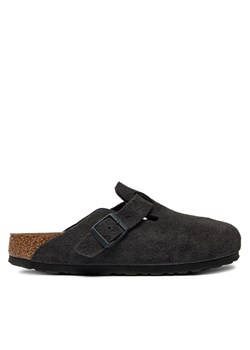 Klapki Birkenstock Boston Leve 1028552 Szary ze sklepu eobuwie.pl w kategorii Klapki damskie - zdjęcie 177508004