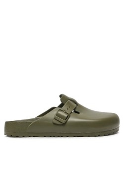 Klapki Birkenstock Boston 1026215 Zielony ze sklepu eobuwie.pl w kategorii Klapki męskie - zdjęcie 177508463