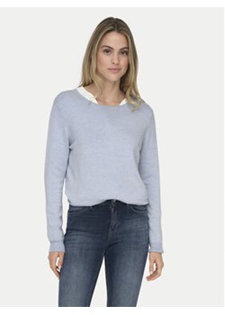 ONLY Sweter Venice 15333989 Błękitny Regular Fit ze sklepu MODIVO w kategorii Swetry damskie - zdjęcie 177509813