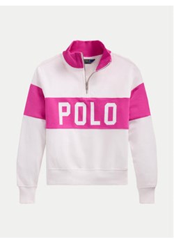 Polo Ralph Lauren Bluza 313957302001 Różowy Regular Fit ze sklepu MODIVO w kategorii Bluzy dziewczęce - zdjęcie 177510552