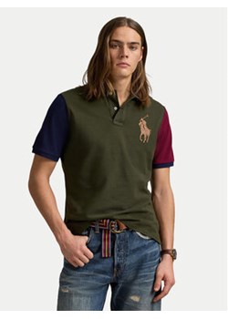 Polo Ralph Lauren Polo 710958777001 Zielony Classic Fit ze sklepu MODIVO w kategorii T-shirty męskie - zdjęcie 177513403