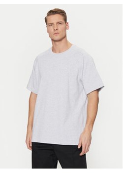 adidas T-Shirt Premium Essentials JD3275 Szary Loose Fit ze sklepu MODIVO w kategorii T-shirty męskie - zdjęcie 177514603