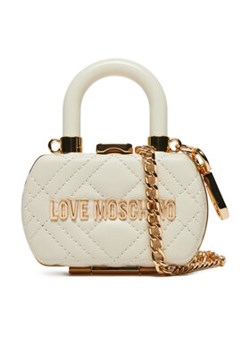 LOVE MOSCHINO Torebka JC4056PP1MLA0110 Écru ze sklepu MODIVO w kategorii Kopertówki - zdjęcie 177516582