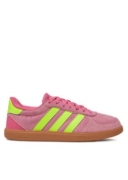 adidas Sneakersy Breaknet Sleek JH6899 Różowy ze sklepu MODIVO w kategorii Buty sportowe damskie - zdjęcie 177518872