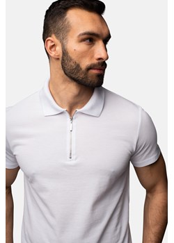 KOSZULKA POLO LAZA BIAŁY - id: 1024662 - marki Recman - 177532503 KOSZULKA POLO LAZA BIAŁY ze sklepu Recman w kategorii T-shirty męskie - zdjęcie 177532503