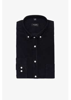 KOSZULA FORMENTO 3125 DŁUGI RĘKAW SLIM FIT CZERŃ ze sklepu Recman w kategorii Koszule męskie - zdjęcie 177533332