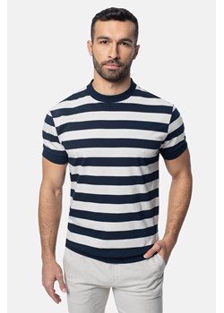 T SHIRT DRAW GRANAT ze sklepu Recman w kategorii T-shirty męskie - zdjęcie 177533653