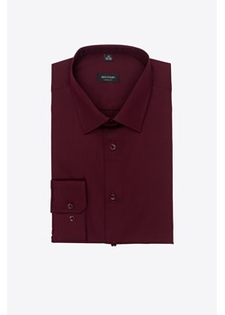 KOSZULA VERSONE 3219T DŁUGI RĘKAW CUSTOM FIT BORDO ze sklepu Recman w kategorii Koszule męskie - zdjęcie 177534720