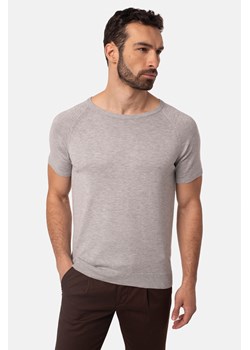 T SHIRT ROGLIANO SZARY - id: 1038488 - marki Recman - 177535003 T SHIRT ROGLIANO SZARY ze sklepu Recman w kategorii T-shirty męskie - zdjęcie 177535003
