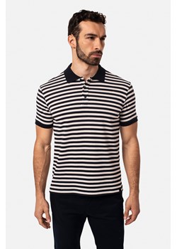 KOSZULKA POLO PERUGIA GRANATOWA ze sklepu Recman w kategorii T-shirty męskie - zdjęcie 177535011
