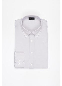 KOSZULA FORMENTO 3223D DŁUGI RĘKAW SLIM FIT BEŻOWA ze sklepu Recman w kategorii Koszule męskie - zdjęcie 177535034