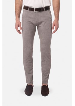 SPODNIE CASUAL SERBIE 234 BRĄZOWE Z BAWEŁNĄ ze sklepu Recman w kategorii Spodnie męskie - zdjęcie 177535320