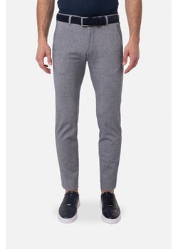 SPODNIE CASUAL SERBIE 234 NIEBIESKIE Z BAWEŁNĄ ze sklepu Recman w kategorii Spodnie męskie - zdjęcie 177535323