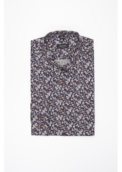 KOSZULA COLINE 3272T DŁUGI RĘKAW SLIM FIT FIOLETOWA Z BAWEŁNY ze sklepu Recman w kategorii Koszule męskie - zdjęcie 177536224