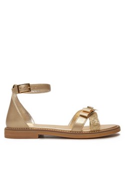 Tommy Hilfiger Sandały Sandal T4A2-33943-0572 S Złoty ze sklepu MODIVO w kategorii Sandały dziecięce - zdjęcie 177538502