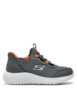 Skechers Sneakersy Bounder-Brisk-Burst 403822L/CCOR Szary ze sklepu MODIVO w kategorii Buty sportowe dziecięce - zdjęcie 177539461