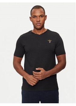 Aeronautica Militare T-Shirt AM1UTI002 Czarny Regular Fit ze sklepu MODIVO w kategorii T-shirty męskie - zdjęcie 177539482