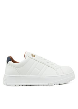 Tommy Hilfiger Sneakersy Low Cut Lace-Up Sneaker T3X9-33857-1355 M Biały ze sklepu MODIVO w kategorii Buty sportowe dziecięce - zdjęcie 177540184