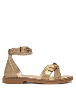 Tommy Hilfiger Sandały Sandal T4A2-33943-0572 M Złoty ze sklepu MODIVO w kategorii Sandały dziecięce - zdjęcie 177541621