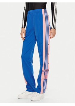 adidas Spodnie dresowe Adibreak JP2307 Niebieski Loose Fit ze sklepu MODIVO w kategorii Spodnie damskie - zdjęcie 177542434