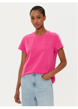 Patrizia Pepe T-Shirt 8M1543/J111-R846 Różowy Regular Fit ze sklepu MODIVO w kategorii Bluzki damskie - zdjęcie 177544141