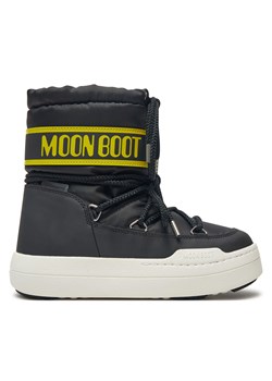 Śniegowce Moon Boot Junior Park Boot 80D3440020 Czarny ze sklepu eobuwie.pl w kategorii Buty zimowe dziecięce - zdjęcie 177559333